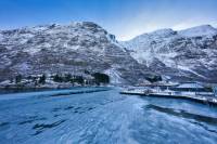 Fiordos Noruegos en invierno