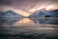 Fiordos Noruegos en invierno